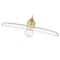Z-Lite Paloma Pendant, 1-Light, 24 In.W x 6.75 In.H, Olde Brass/Clear 821P24-OBR - alternate 2